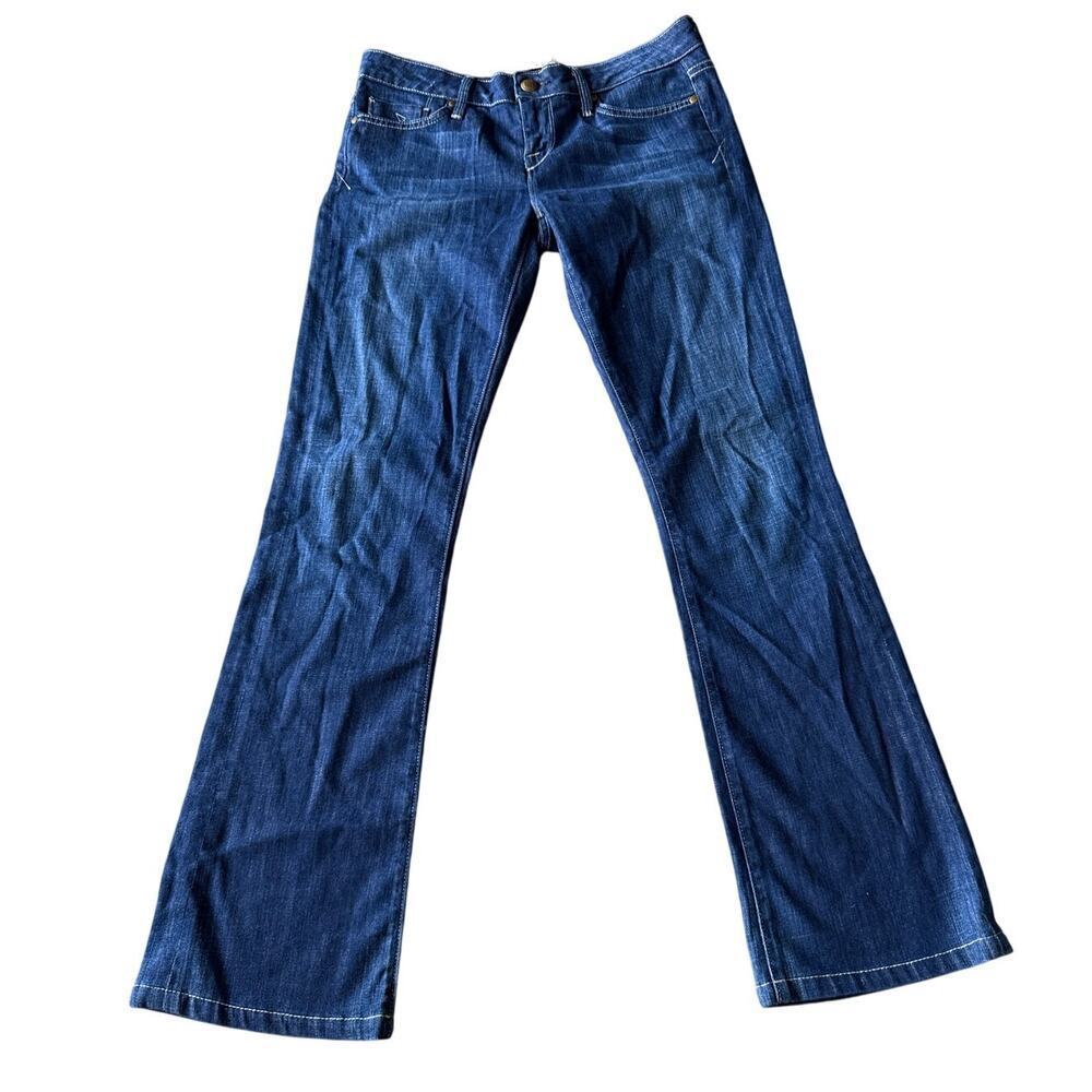 Brown Label Womens Blue Denim Jeans Madison 5 Pocket Classic Boot Cut Size‎ 26